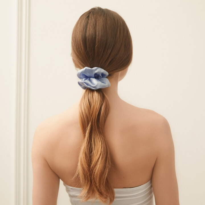 Шелковая резинка широкая