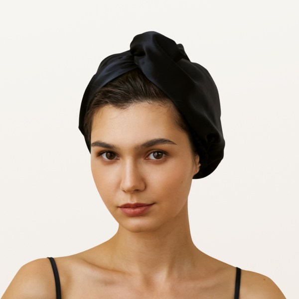 Шелковый тюрбан для сушки волос